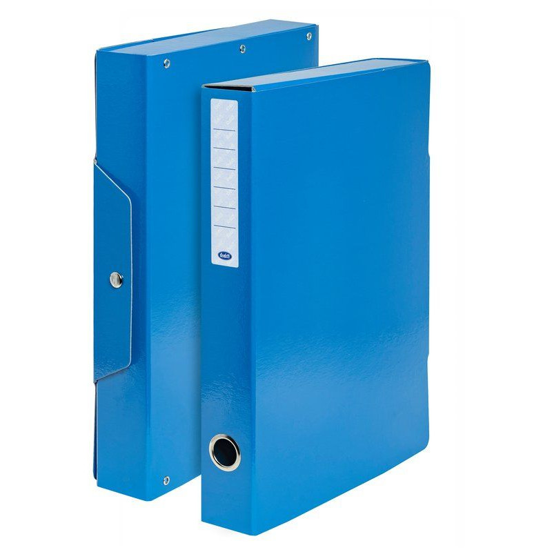 Scatola con bottone dorso 5cm 35x25 in Fibrone